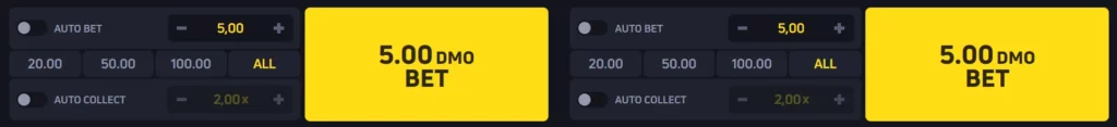 Betting Control Panel JetX